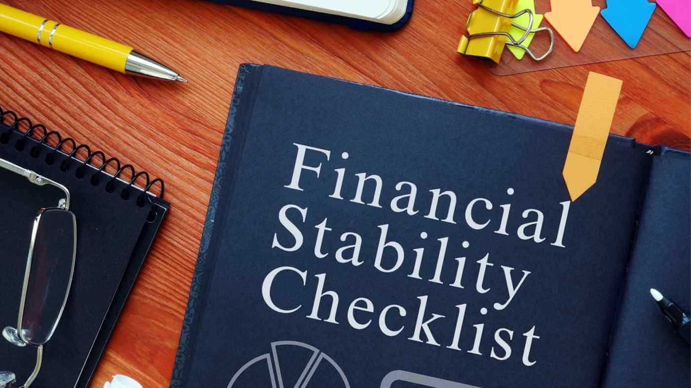 Financial Stability Checklist