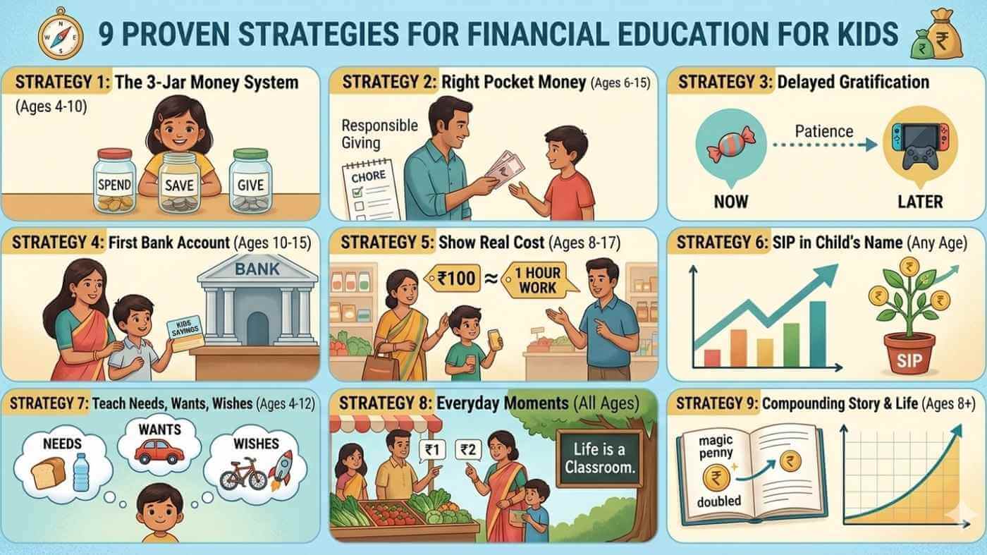 9 Proven Strategies for Financial Education for Kids