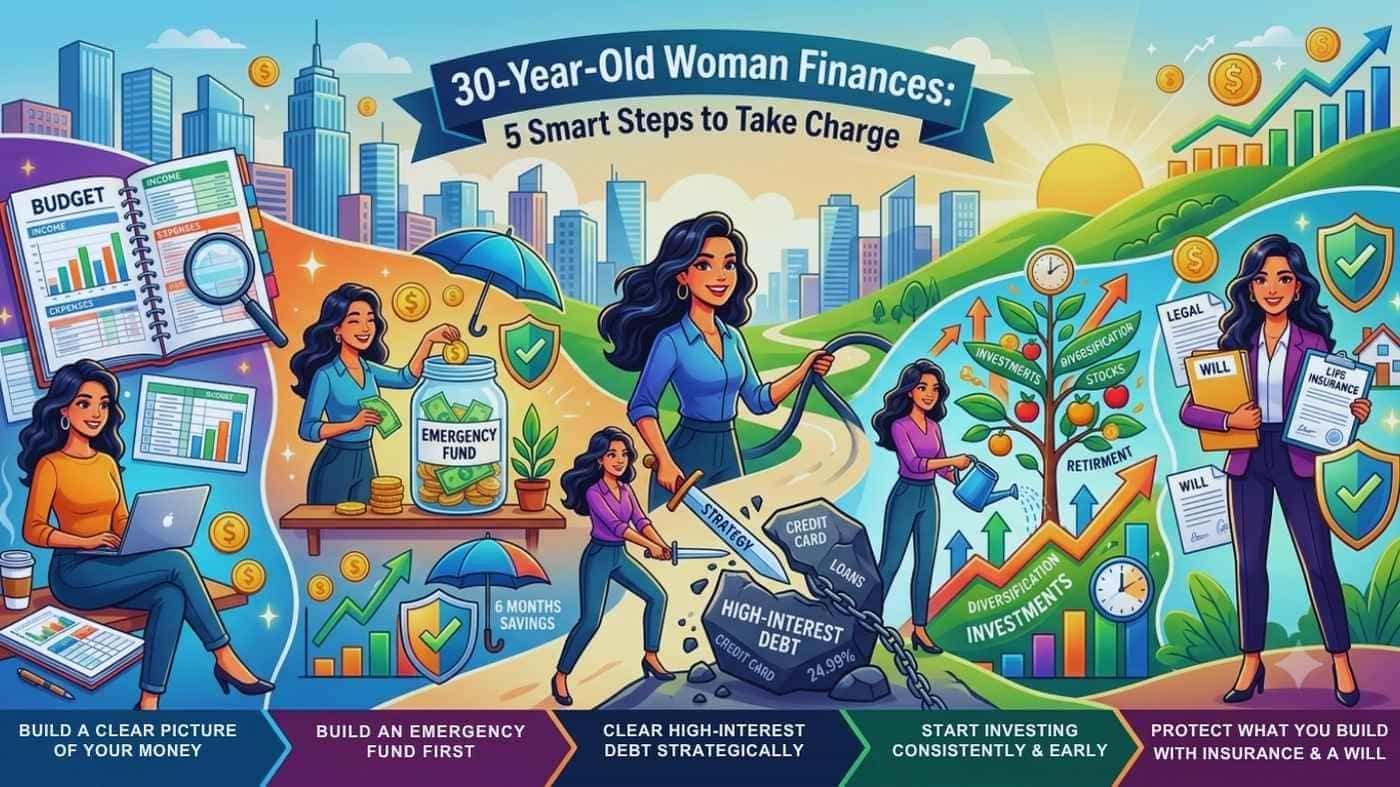 30-Year-Old Woman Finances