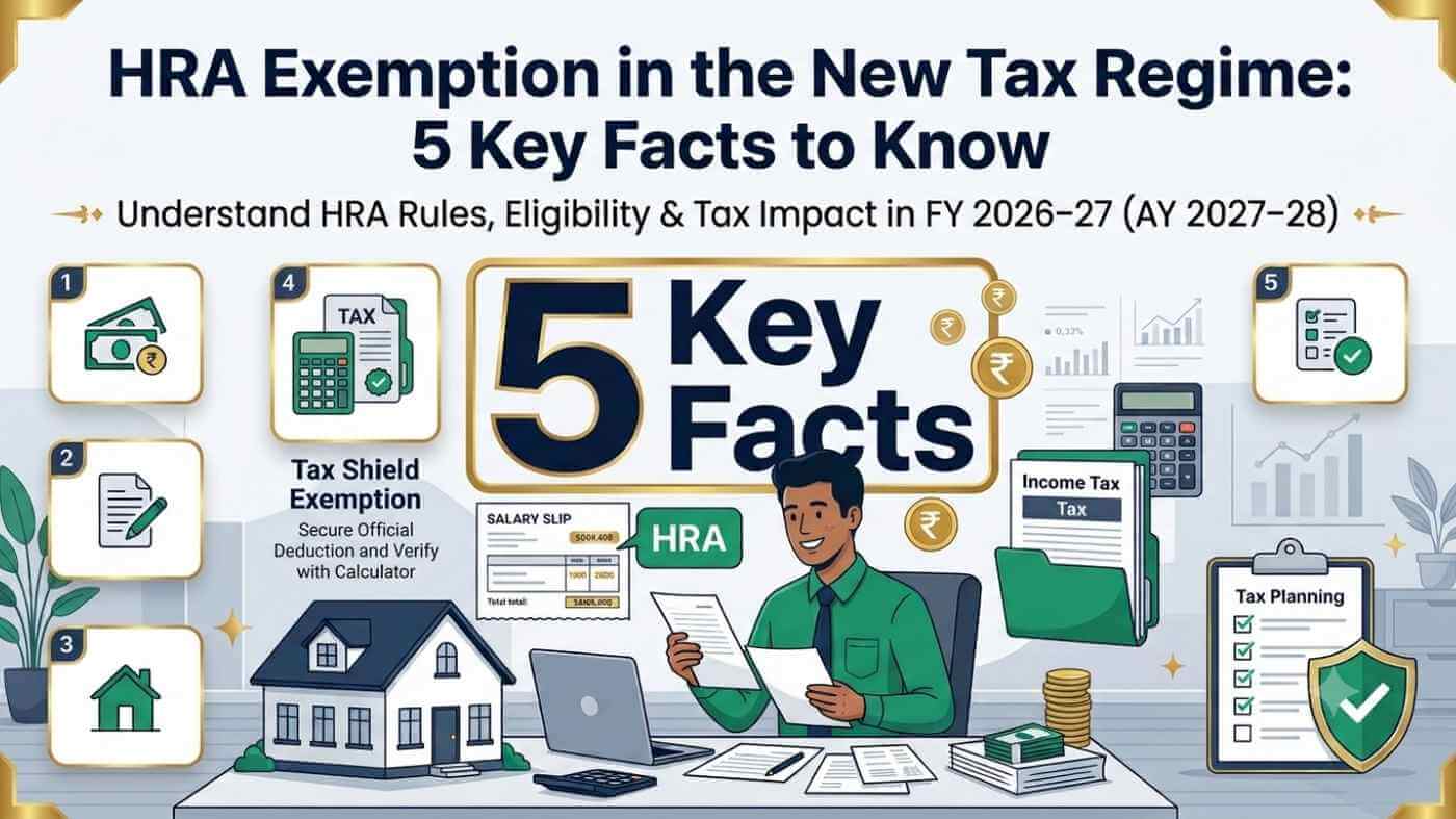 HRA Exemption New Tax Regime
