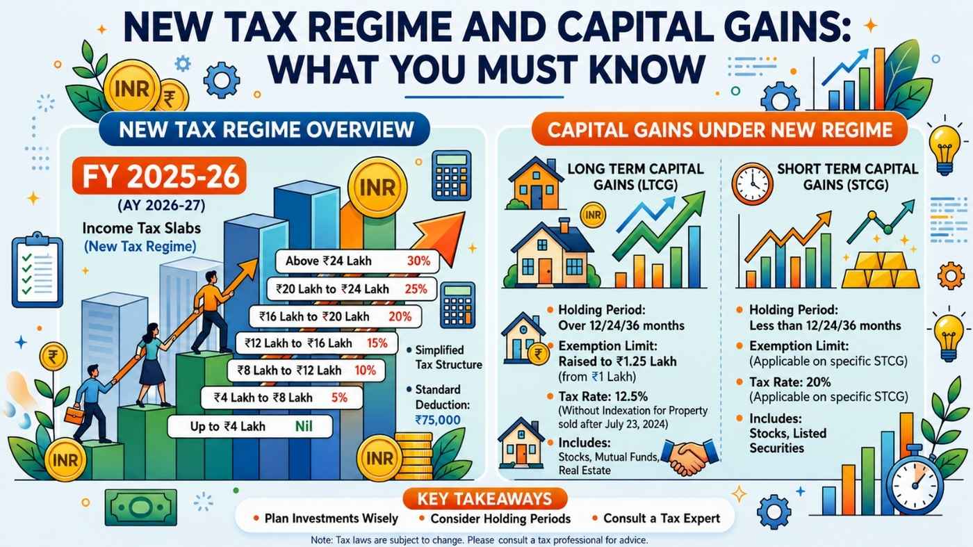 New Tax Regime and Capital Gains
