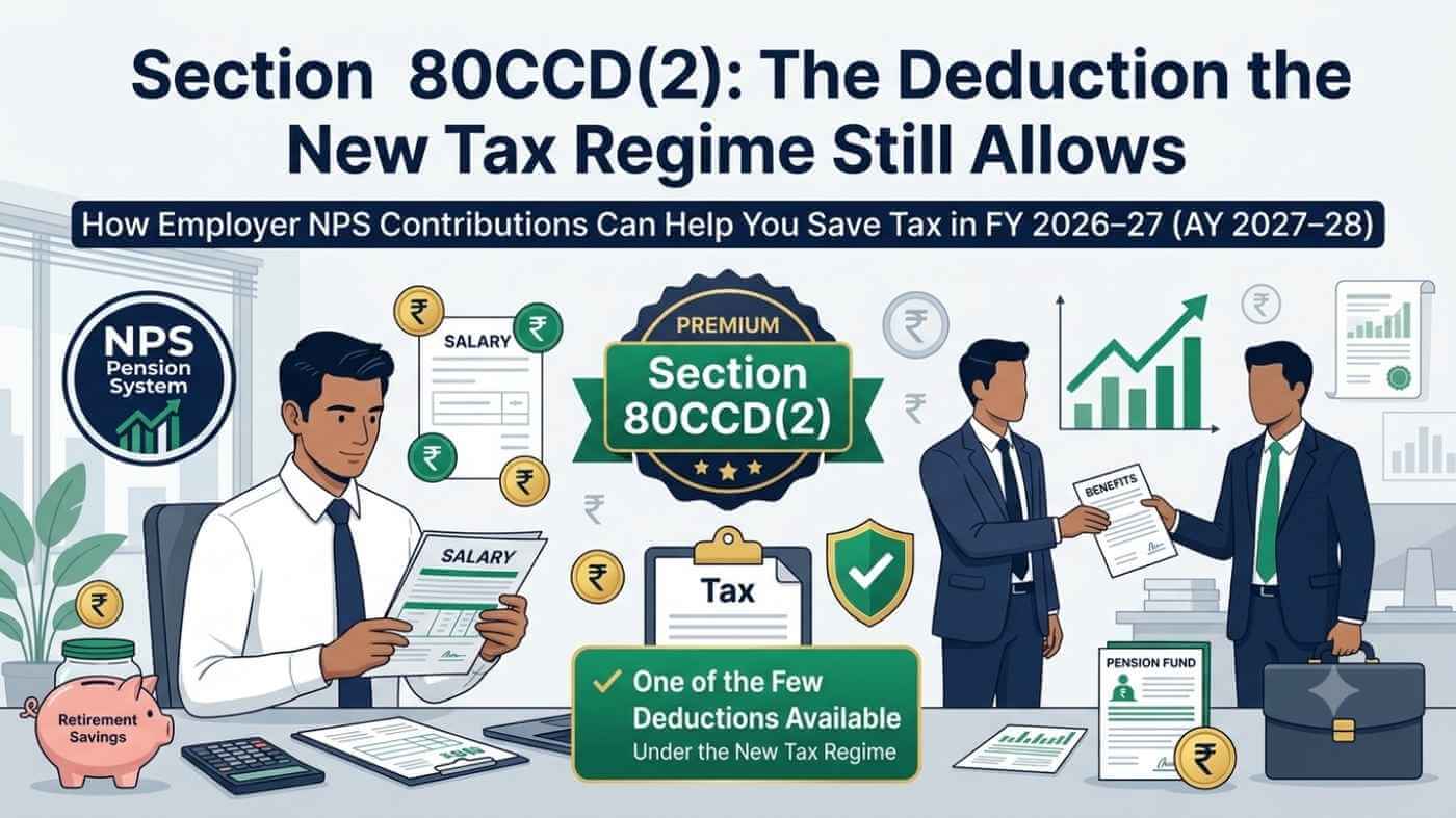 Section 80CCD(2) The Deduction New Regime Still Allows
