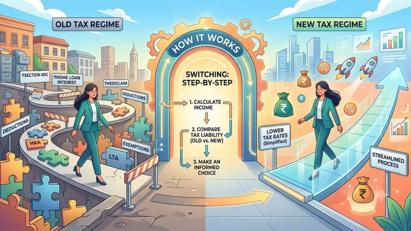 Switching From Old to New Tax Regime
